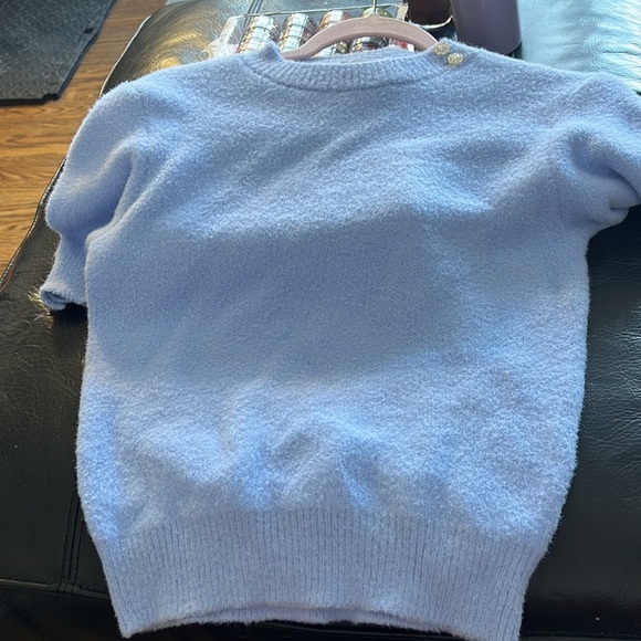 Periwinkle Zara JEWEL BUTTON KNIT SWEATER
Size L - Picture 6 of 10
